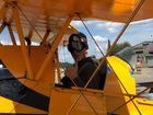 Startklar zum Bücker-Akrobatikflug Startklar zum Bücker-Akrobatikflug